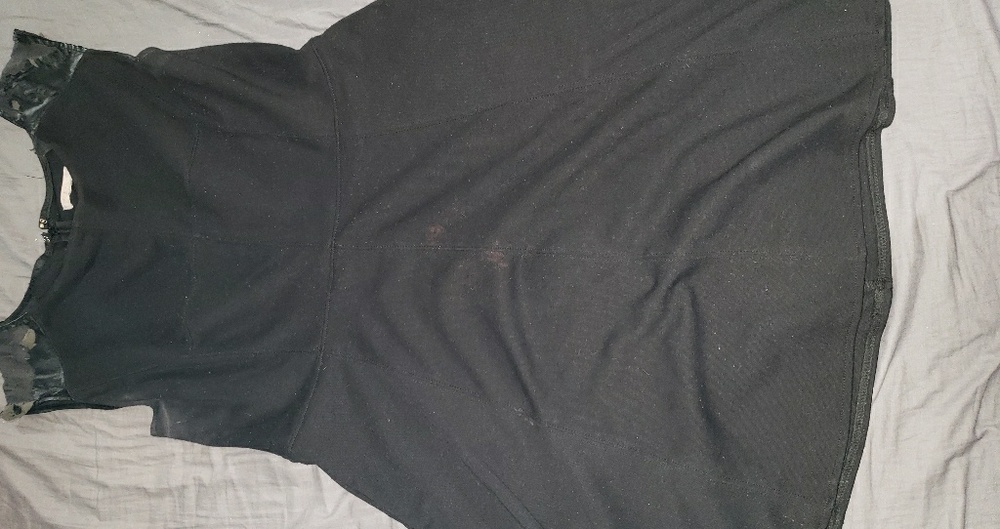 Black, rite at knee dress